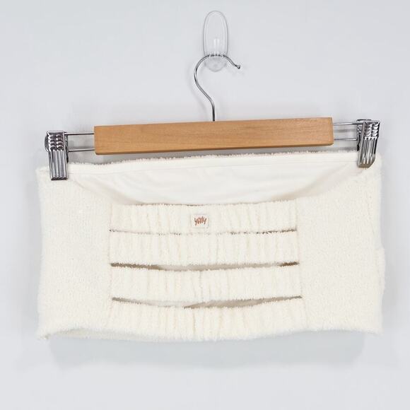 Yitty Cozy Soft Ivory Bandeau Size Large - Picture 3 of 6